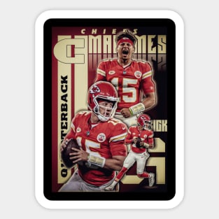 Mahomes 15 Sticker